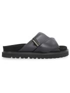 Moncler Fantine Leather Sandals Moncler Fantine Leather Sandals - Nero