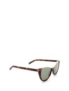 Saint Laurent Saint Laurent Sl 368 Havana Sunglasses Saint Laurent Saint Laurent Sl 368 Havana Sunglasses - Havana