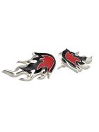Ambush Flame Earrings AMBUSH Flame Earrings - Silver