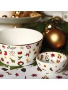 Set of 4 Pinch Pots - Noel Oro Collection Taitù Set of 4 Pinch Pots - Noel Oro Collection - Multicolor and Gold