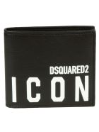 Dsquared2 Icon Wallet Dsquared2 Icon Wallet - Black/White