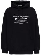 Givenchy Cotton Sweatshirt With Contrasting Front Print Givenchy Cotton Sweatshirt With Contrasting Front Print - Black
