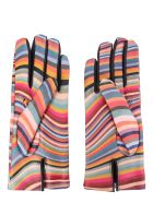 Leather Gloves Paul Smith Leather Gloves - Multicolor