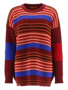Colville Striped Sweater Colville Striped Sweater - MULTICOLOR (Red)