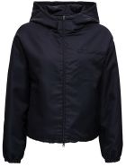 Tessa Black Nylon Jacket Tessa Black Nylon Jacket - Black