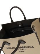 Dolce & Gabbana Shopping Canva Nappa Totebag Dolce & Gabbana Shopping Canva Nappa Totebag - Tortora Fango