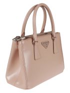 Prada Logo Plaque Tote Prada Logo Plaque Tote - Orchid