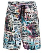 Moschino 'optical' Bermuda Moschino 'optical' Bermuda - Multicolor