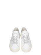D.A.T.E. Vertigo Sneakers In White Leather D.A.T.E. Vertigo Sneakers In White Leather - white