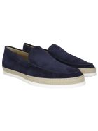 Tod's Nuova Pantofola Rafia Flat Shoes Tod's Nuova Pantofola Rafia Flat Shoes - BLUE