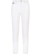 Dolce & Gabbana Five.pocket Trousers In White Stretch Denim Dolce & Gabbana Five.pocket Trousers In White Stretch Denim - White