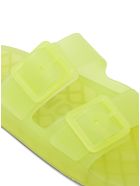 Balenciaga Mallorca Sandals In Neon Yellow Technical Polyurethane Balenciaga Mallorca Sandals In Neon Yellow Technical Polyurethane - Yellow