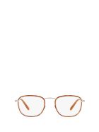 Oliver Peoples Oliver Peoples Ov1249t Amber / Silver Glasses Oliver Peoples Oliver Peoples Ov1249t Amber / Silver Glasses - Amber / Silver