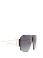 Bottega Veneta Bottega Veneta Bv1065s Silver Sunglasses Bottega Veneta Bottega Veneta Bv1065s Silver Sunglasses - Silver