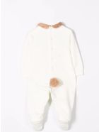 Il Gufo Romper With Embroidery Il Gufo Romper With Embroidery - Beige