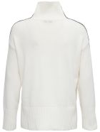 Antonelli Pimpinella White Wool Blend Sweater Antonelli Pimpinella White Wool Blend Sweater - White