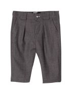 Balmain Gray Baby Trousers Balmain Gray Baby Trousers