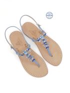 Scopolo Jewel Thong Sandals Dea Sandals Scopolo Jewel Thong Sandals - light blue