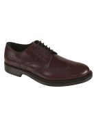 Tod's Embossed Oxford Shoes Tod's Embossed Oxford Shoes - Burgundi