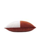 DOUBLE OPTICAL BRICK RED Lo Decor DOUBLE OPTICAL BRICK RED - BRICK RED - WHITE