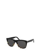 Saint Laurent Saint Laurent Sl 51 Over Black Sunglasses Saint Laurent Saint Laurent Sl 51 Over Black Sunglasses - Black