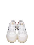 Lanvin Clay Sneakers In White Suede And Leather Lanvin Clay Sneakers In White Suede And Leather - white