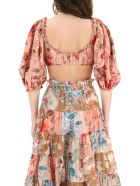 Cassia Cropped Top Zimmermann Cassia Cropped Top - Rosa