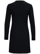 Antonelli Black Orazio Dress In Wool Blend Antonelli Black Orazio Dress In Wool Blend - Black