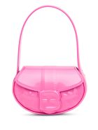 Forbitches High Frequency Shoulder Bag In Pink Patent Leather Forbitches High Frequency Shoulder Bag In Pink Patent Leather - Pink