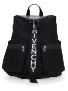 Spectre Logo Detail Backpack Givenchy Spectre Logo Detail Backpack - Black/white