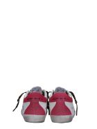 Golden Goose Superstar Sneakers In Silver Glitter Golden Goose Superstar Sneakers In Silver Glitter - silver