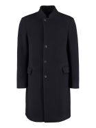 Giorgio Armani Single-breasted Wool Coat Giorgio Armani Single-breasted Wool Coat - blue