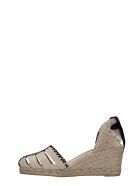 Castañer Cici Wedges In Beige Canvas Castañer Cici Wedges In Beige Canvas - beige