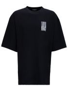 Balenciaga Cotton Oversize Barcode T-shirt Balenciaga Cotton Oversize Barcode T-shirt - White/black