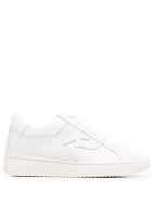 Pinko Licorice Low Leather Sneakers Pinko Licorice Low Leather Sneakers - White