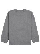 Emporio Armani Grey Modal Blend Sweatshirt With Logo Emporio Armani Grey Modal Blend Sweatshirt With Logo - Grey