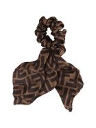 Fendi Brown Hairband For Girl Fendi Brown Hairband For Girl - Brown