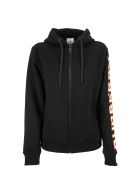 Burberry Rylee - Logo Print Cotton Oversized Hooded Sweatshirt Burberry Rylee - Logo Print Cotton Oversized Hooded Sweatshirt - Black