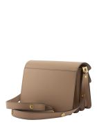 Marni Trunk Bag In Mono-coloured Saffiano Calfskin Marni Trunk Bag In Mono-coloured Saffiano Calfskin - Brown