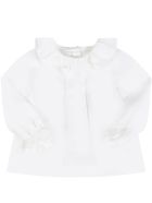 Little Bear White Blouse For Baby Girl Little Bear White Blouse For Baby Girl - White