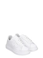 2Star Sneakers In White Leather 2Star Sneakers In White Leather - white