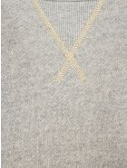 R13 Folded Shoulder Sweatshirt R13 Folded Shoulder Sweatshirt - GREY