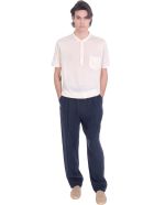 Giorgio Armani Pants In Blue Polyamide Polyester Giorgio Armani Pants In Blue Polyamide Polyester - blue