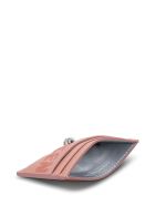 Alexander McQueen Pink Leather Card Holder With Logo Alexander McQueen Pink Leather Card Holder With Logo - Pink