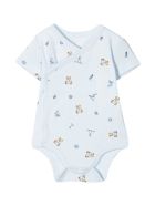 Ralph Lauren Romper Polo Bear Ralph Lauren Romper Polo Bear - Bianco