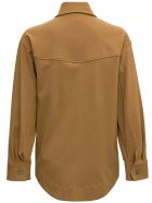 Pinko Tartu Jacket In Viscose Blend Pinko Tartu Jacket In Viscose Blend - Beige