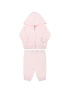 Ralph Lauren Tracksuit For Baby Girl With Pony Logo Ralph Lauren Tracksuit For Baby Girl With Pony Logo - Pink