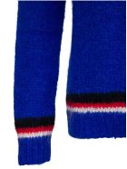 Saint Laurent Blue Wool Blend Sweater Saint Laurent Blue Wool Blend Sweater - Blu