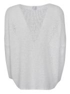 f cashmere Knitted Oversized Top f cashmere Knitted Oversized Top - White