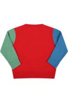 Stella McCartney Kids Multicolor Sweater For Kids With Pencils Stella McCartney Kids Multicolor Sweater For Kids With Pencils - Multicolor